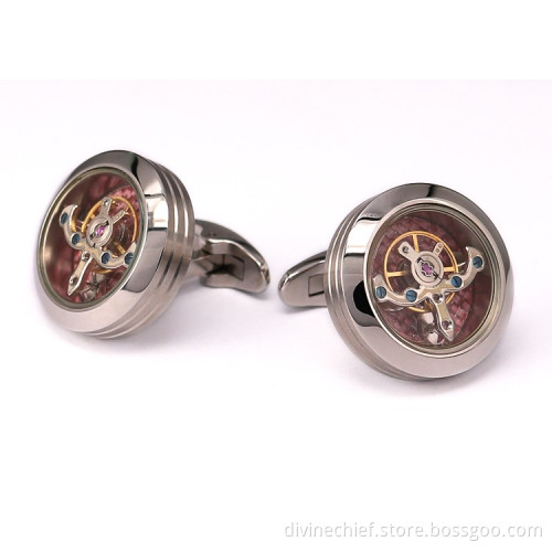 Stainless Steel Cufflinks For Mens Shirt With Custom Logo